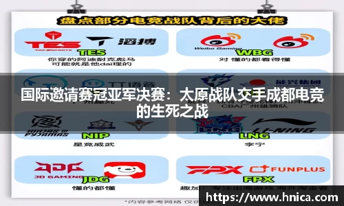 国际邀请赛冠亚军决赛：太原战队交手成都电竞的生死之战