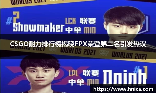 CSGO耐力排行榜揭晓FPX荣登第二名引发热议